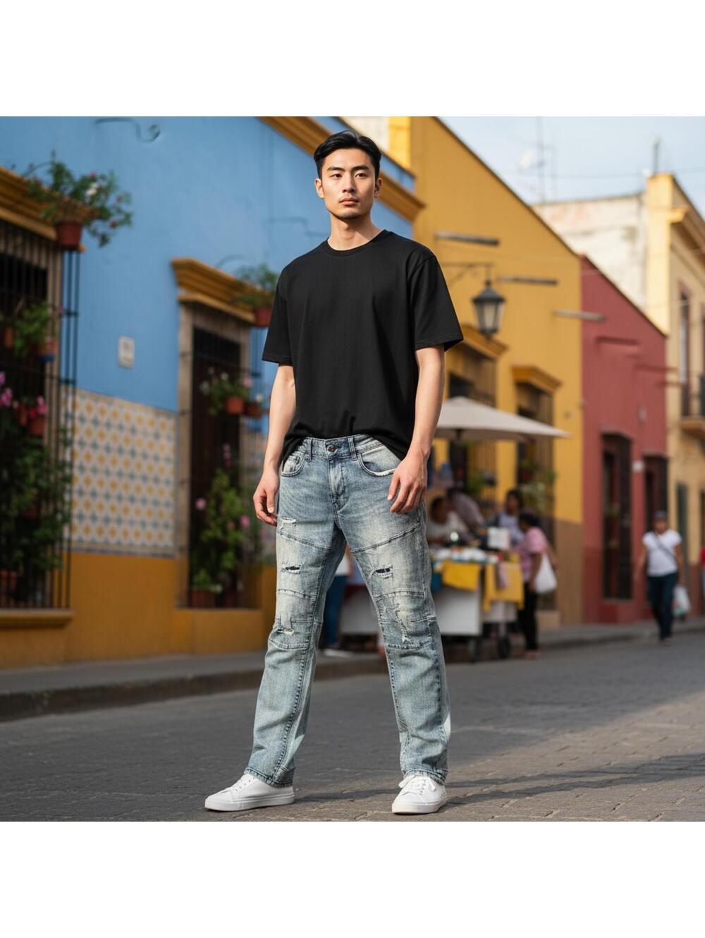 Jordan Craig Mens Distressed Jeans 32x32 Streetwear